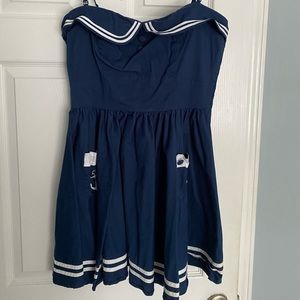 Hell Bunny Rockabilly Sailor dress